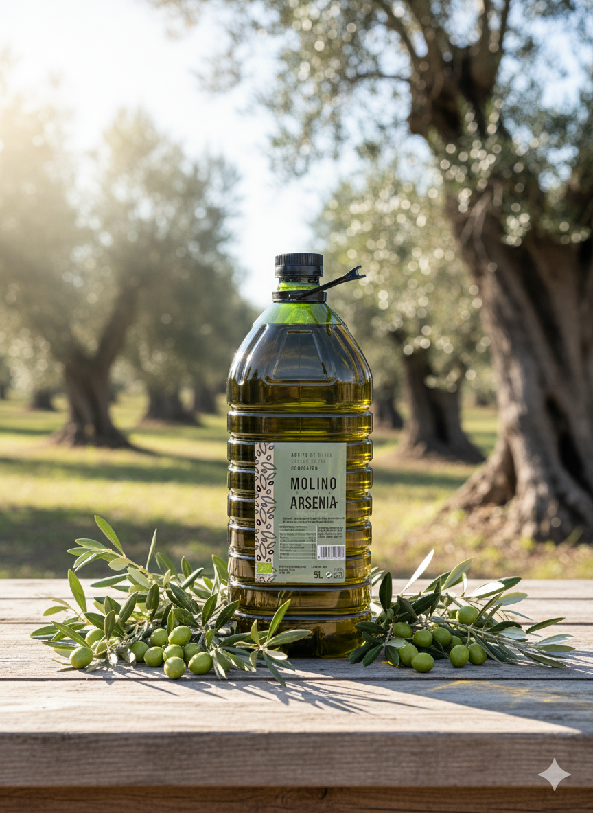 Pack 3×5L AOVE Ecológico Arbequina & Picual