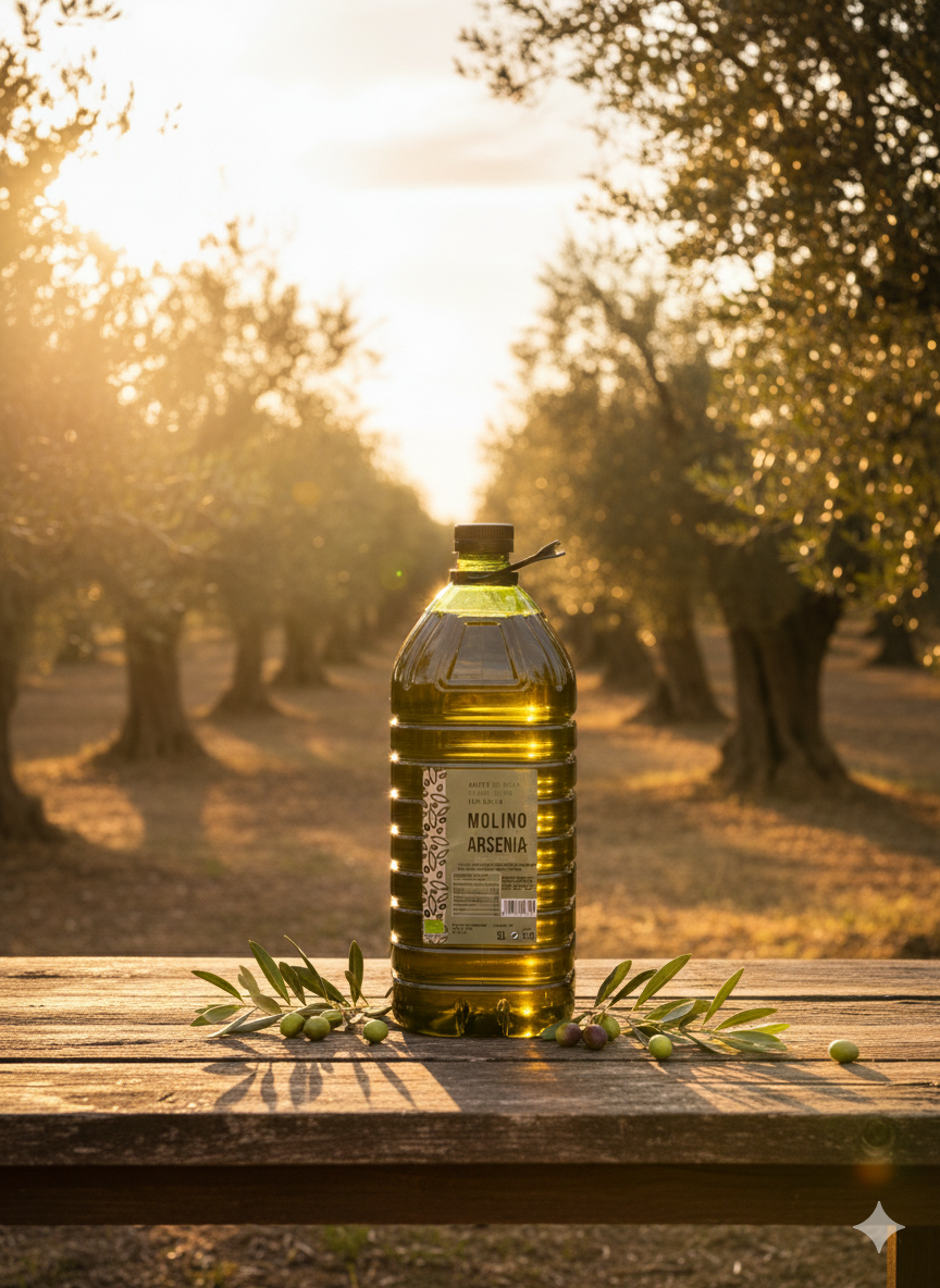 Pack 3×5L AOVE Ecológico Arbequina & Picual