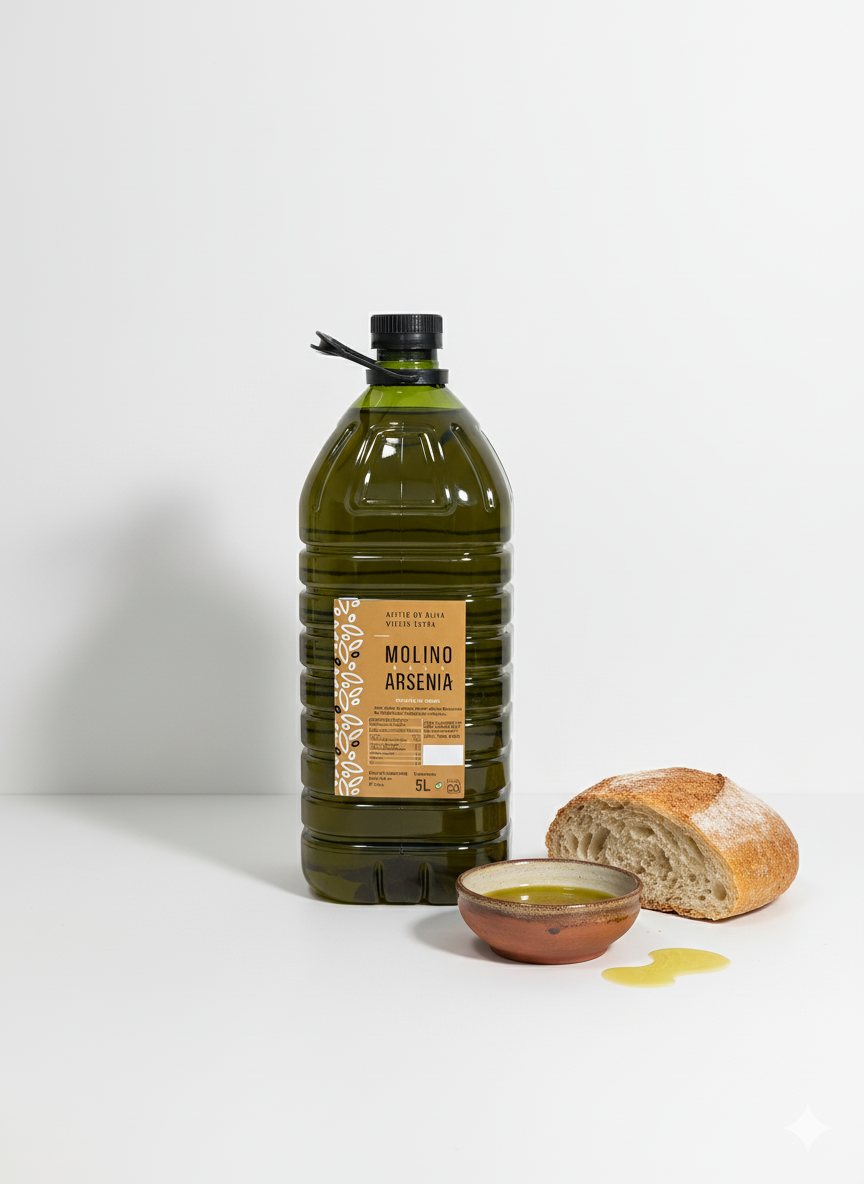 Pack 3×5 L AOVE Arbequina & Picual