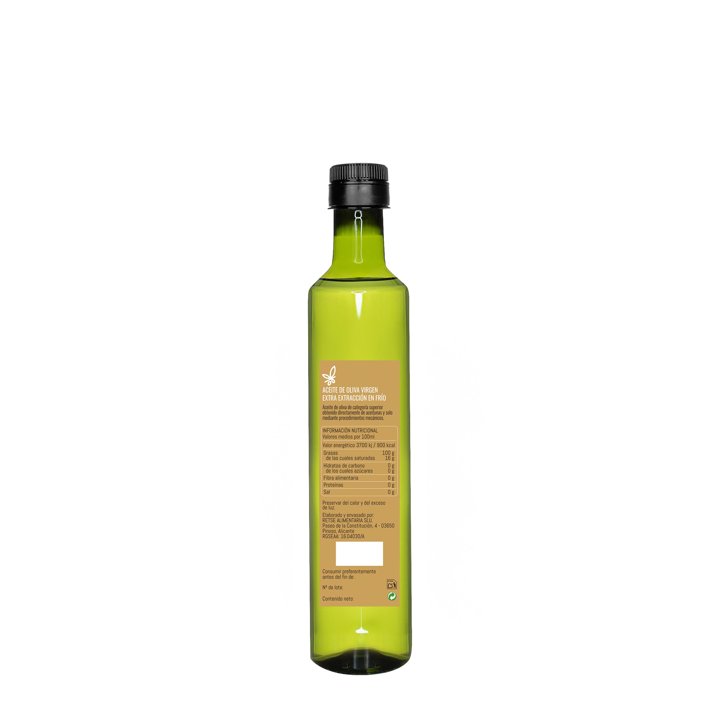 Conventional EVOO 500 ML – Arbequina & Picual (PET)