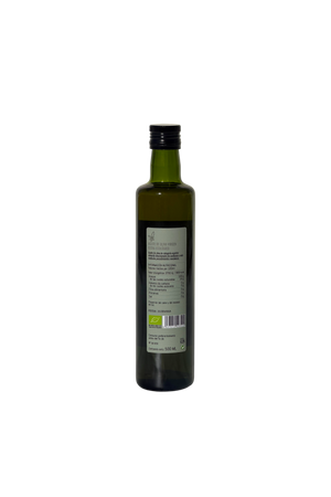 Organic EVOO 500 ML – Arbequina & Picual (Glass)