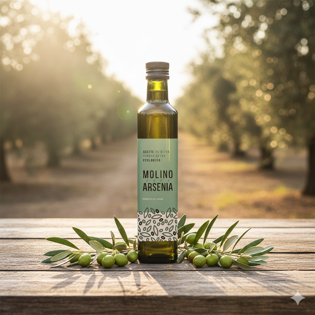 Pack 6×500 ml AOVE Ecológico – Arbequina & Picual