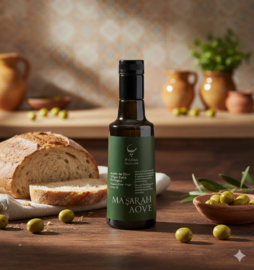 Ma’sarah Picual 250 ml – AOVE Ecológico Premium
