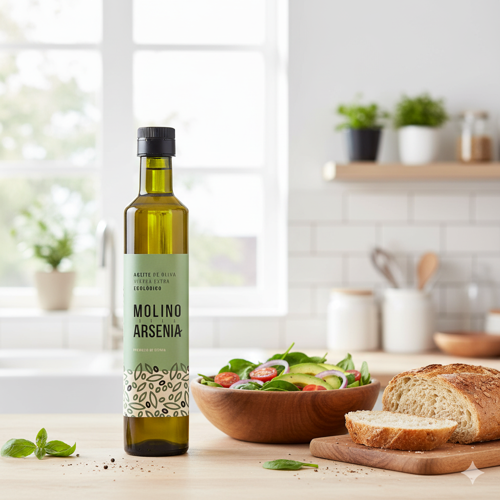 Pack 6×500 ml AOVE Ecológico – Arbequina & Picual