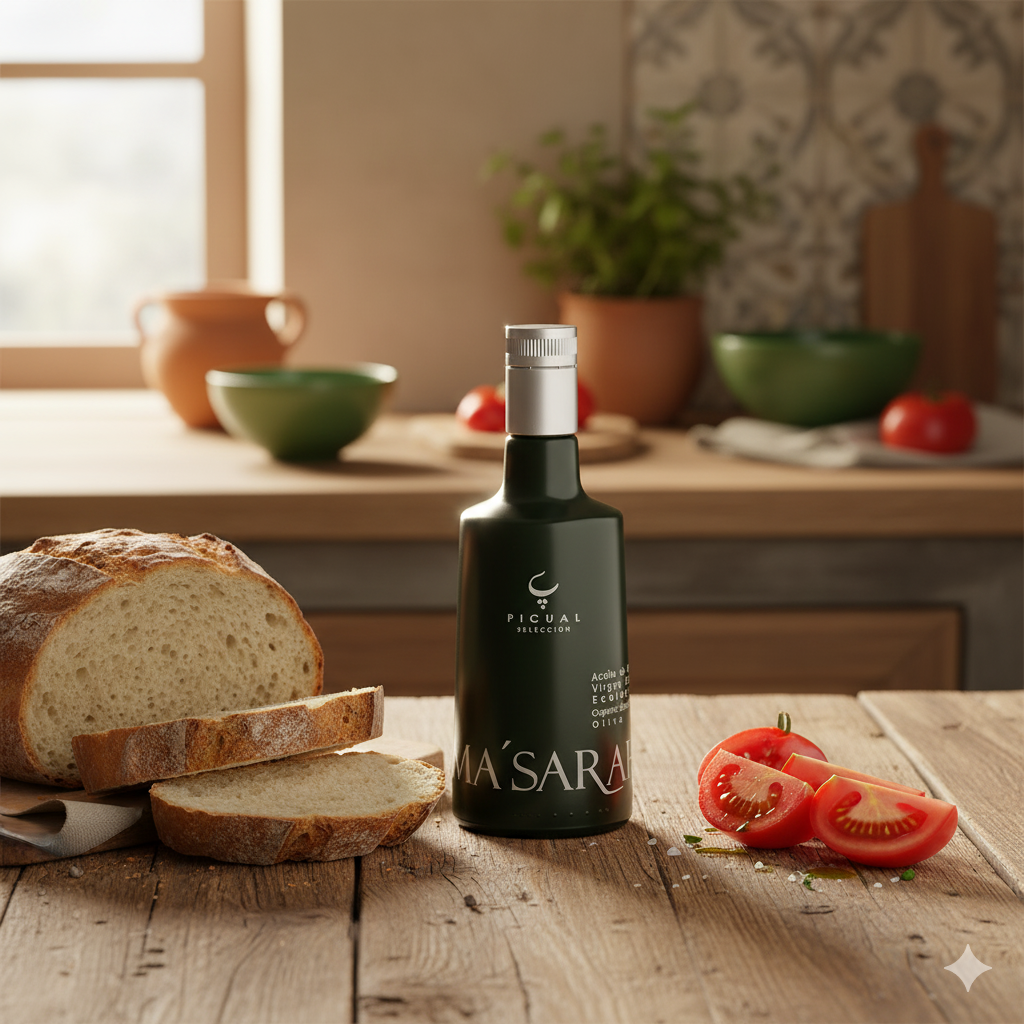 Ma’sarah Picual 500 ml – AOVE Ecológico Premium