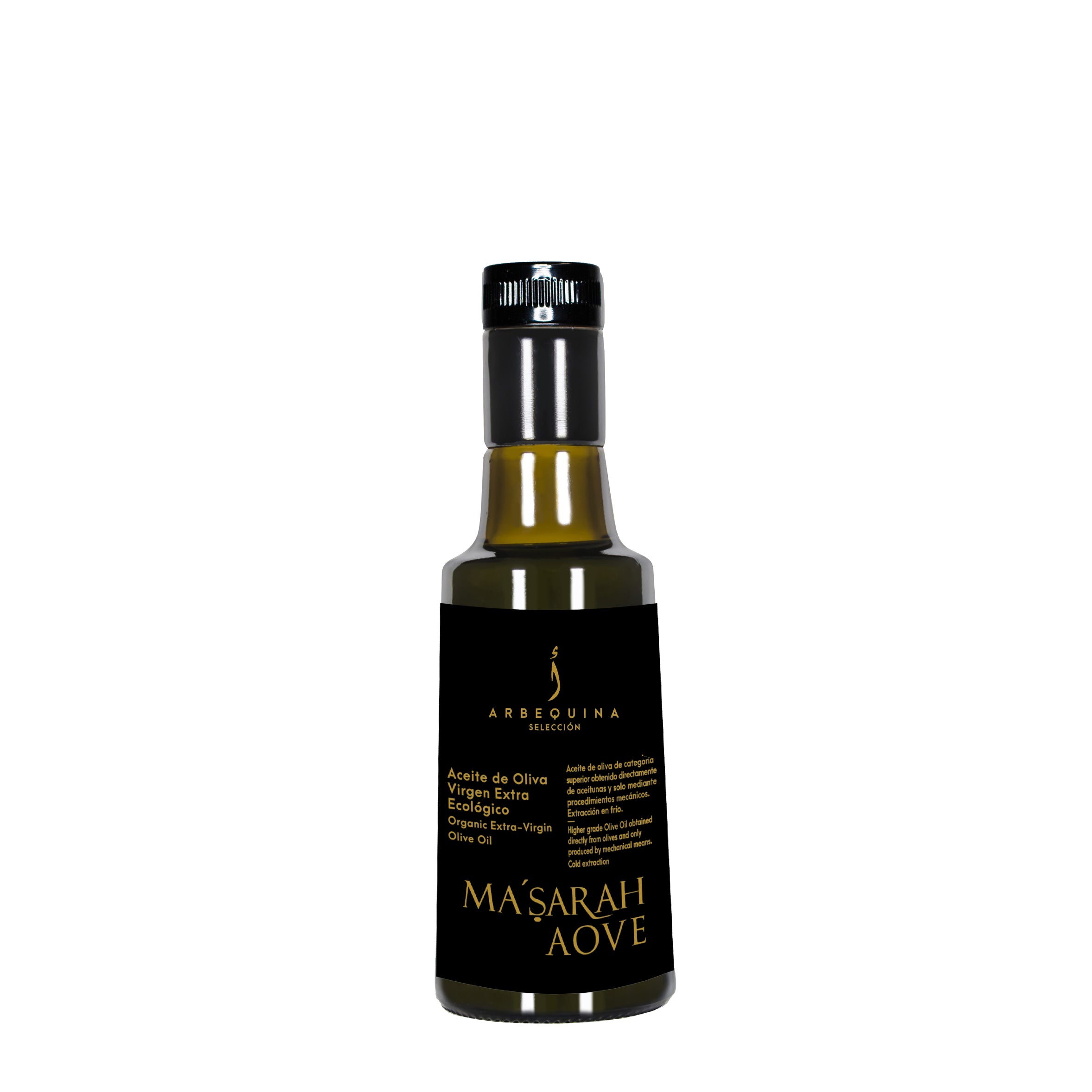 AOVE ecológico Ma’sarah Arbequina 250 ML (Premium)