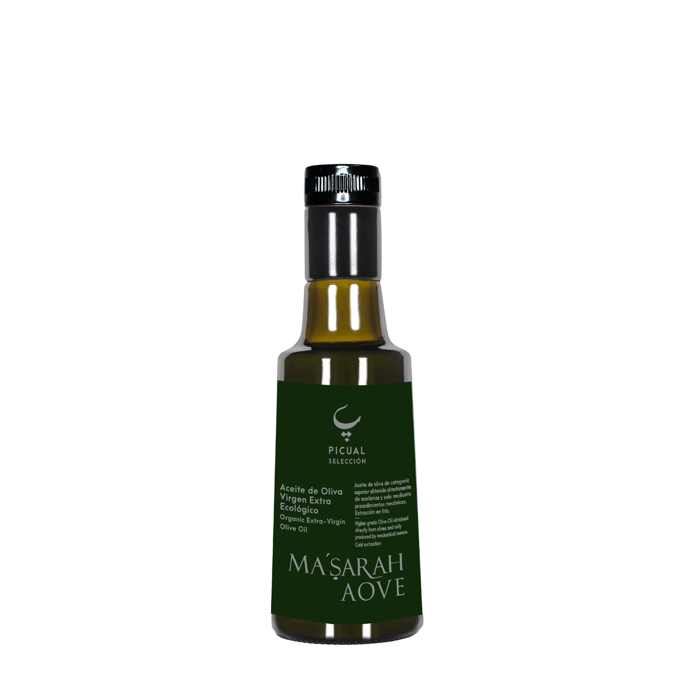 AOVE ecológico Ma’sarah Picual 250 ML (Premium)