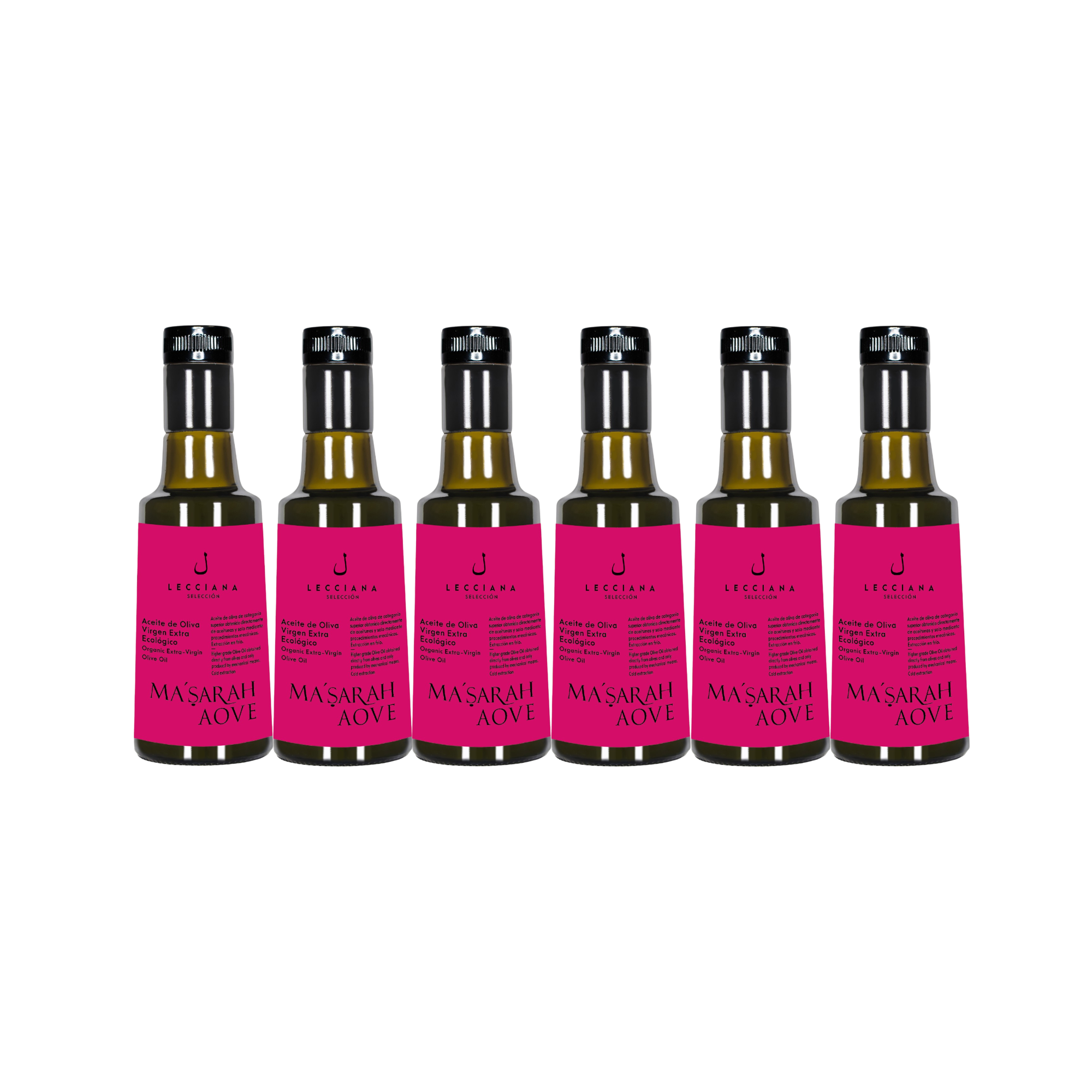 Pack 6×250 ML – AOVE ecológico Ma’sarah Lecciana (Premium)