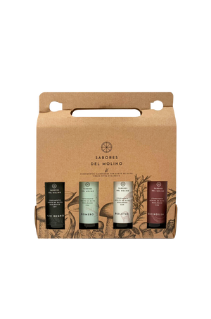 Pack Sabores del Molino – AOVE ecológico macerado (4×25 ML)